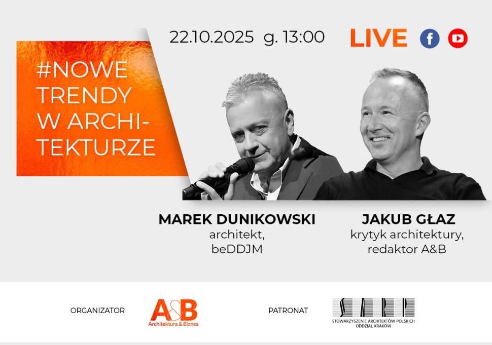 Nowe Trendy w Architekturze - M.Dunikowski 10-2025